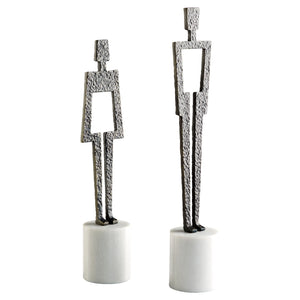 Beatrice Sculpture  Black and White 11501 Cyan Design