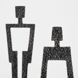 Beatrice Sculpture  Black and White 11501 Cyan Design