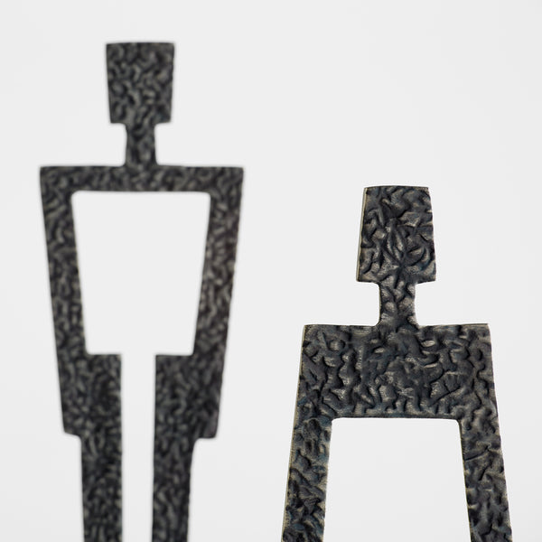 Beatrice Sculpture  Black and White 11501 Cyan Design