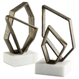Euclid Bookends Bronze 11508 Cyan Design