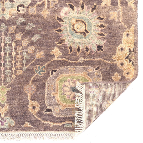 Capel Rugs Kerrington-newbury Elegant Hand-knotted Wool Area Rug For Transitional And Traditional Interiors Mushroom, Green 100% Wool 1151rs03060506700