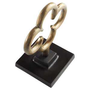 Folium Sculpture  Antique Brass 11518 Cyan Design