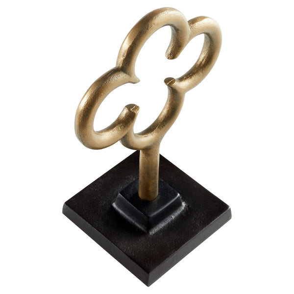 Folium Sculpture  Antique Brass 11519 Cyan Design