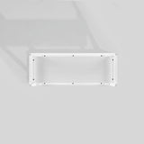 Minimalist Bench with Shelf White KOCL4KWHVS Walker Edison