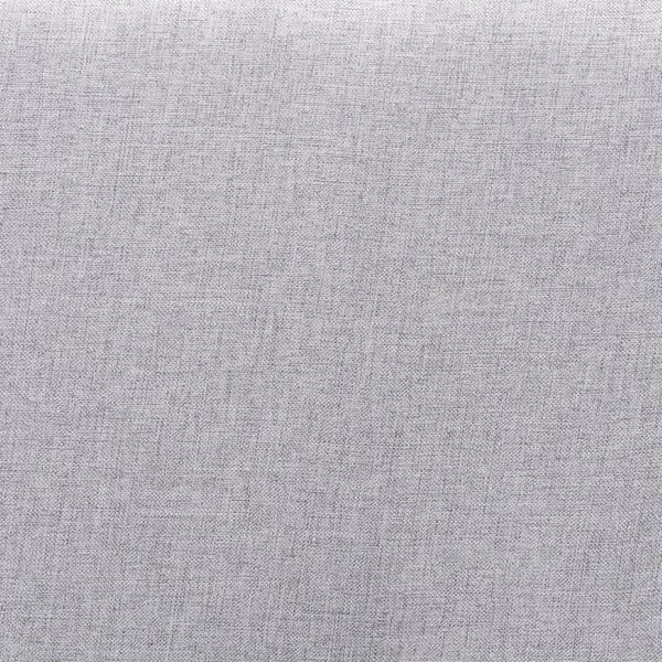 Baxton Studio Baxton Studio Abner Modern Transitional Light Grey Fabric Upholstered Headboard with Walnut Finish Queen MG9731-Light Grey/Walnut-Queen-HB