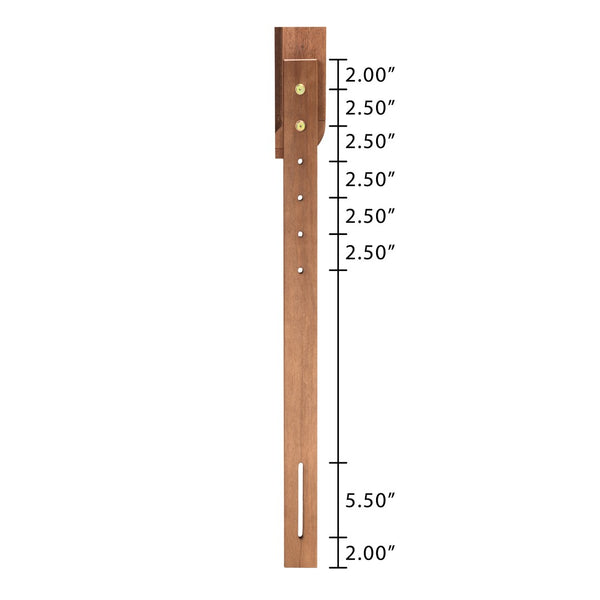 Baxton Studio Baxton Studio Abner Twin Size Headboard - Modern Fabric Upholstered Design with Walnut Finish Dark Twin MG9731-Dark Grey/Walnut-Twin-HB