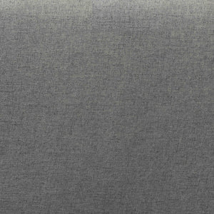 Baxton Studio Baxton Studio Abner Twin Size Headboard - Modern Fabric Upholstered Design with Walnut Finish Dark Queen MG9731-Dark Grey/Walnut-Queen-HB