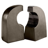 Apostrophe Bookends Bronze 11528 Cyan Design