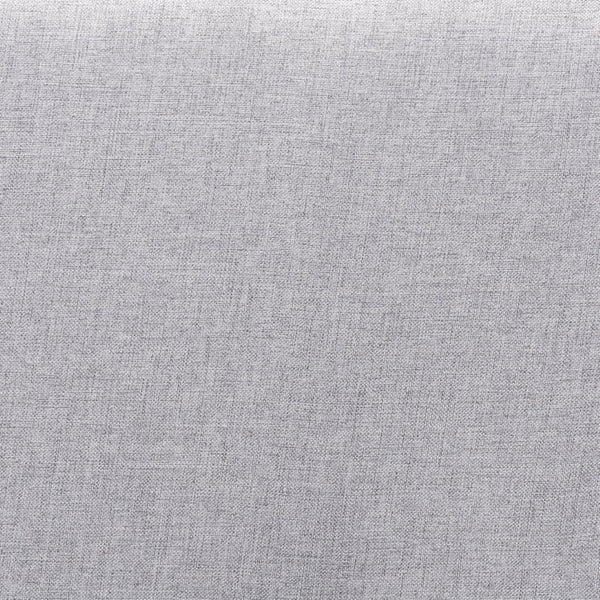 Baxton Studio Baxton Studio Modern Upholstered Headboard with Walnut Finish and Adjustable Height for Cozy Bedrooms Light Twin MG9732-Light Grey/Walnut-Twin-HB