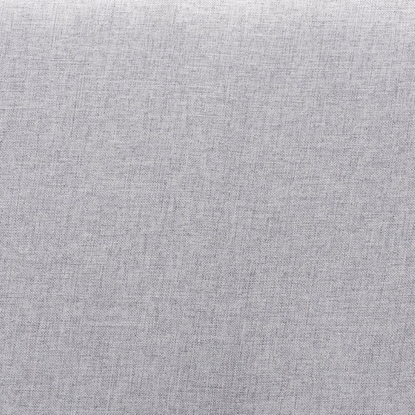 Baxton Studio Baxton Studio Dexter Modern Light Grey Upholstered Headboard with Walnut Finish for Cozy Bedrooms Light Queen MG9732-Light Grey/Walnut-Queen-HB