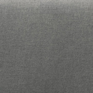 Baxton Studio Baxton Studio Modern Upholstered Headboard with Walnut Finish and Adjustable Height for Cozy Bedrooms Twin MG9732-Dark Grey/Walnut-Twin-HB