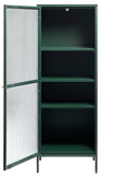 IDEAZ 1153UFAFir Green Steel Tower Cabinet Green & Golden 1153UFA