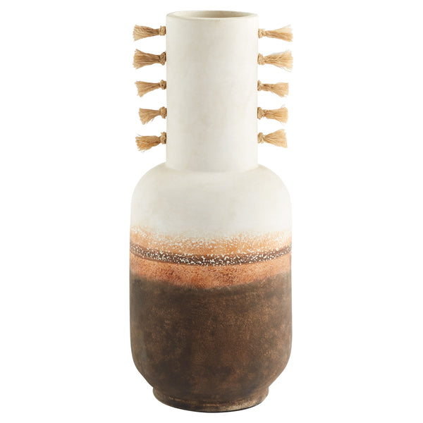Margaret Vase Ombre and Jute 11548 Cyan Design