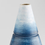 Amarna Vase Blue Ombre 11549 Cyan Design