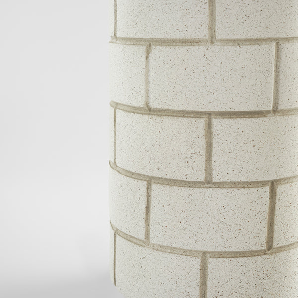 Mason Vase Matte Grey Speckle 11553 Cyan Design