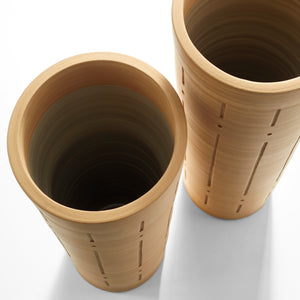 Madeira Vase Matte Taupe Grey 11557 Cyan Design