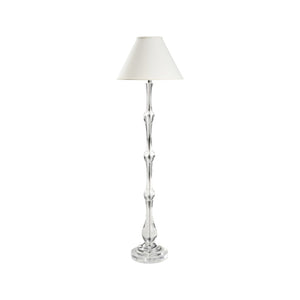 Wildwood Crystal Solid Crystal Floor Lamp 61" Slim Sparkling Ambient Light With Concealed Wiring For Modern DéCor 1156