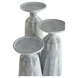 Attalus Candleholder Tapered Grey 11564 Cyan Design