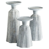 Attalus Candleholder Tapered Grey 11564 Cyan Design