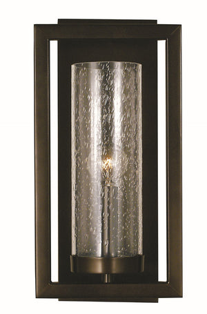 Framburg 1-light Elegant Theorem Sconce - Modern Design For Casual Or Contemporary Spaces, Made In The Usa Mahogany Bronze Metal 1157 Mb