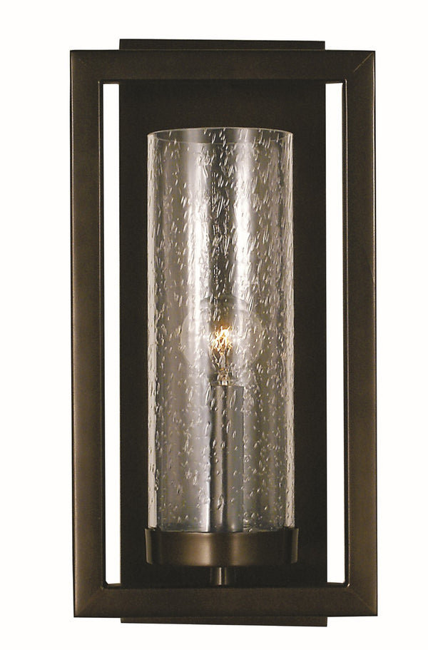 Framburg 1-light Elegant Theorem Sconce - Modern Design For Casual Or Contemporary Spaces, Made In The Usa Mahogany Bronze Metal 1157 Mb