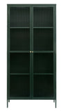 IDEAZ 1157UFAFir Green Steel Display Cabinet Green & Golden 1157UFA