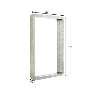 Triton Rectangle Mirror Taupe 11596 Cyan Design