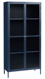 IDEAZ 1159UFABlue Steel Display Cabinet Blue & Golden 1159UFA