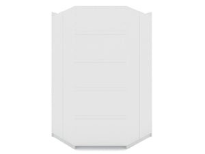 Manhattan Comfort Mulberry Contemporary - Modern Wardrobe/ Armoire/ Closet White 115GMC1