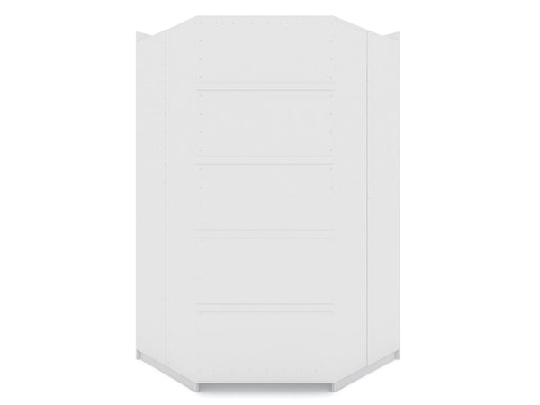 Manhattan Comfort Mulberry Contemporary - Modern Wardrobe/ Armoire/ Closet White 115GMC1