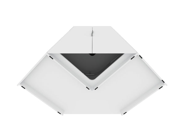 Manhattan Comfort Mulberry Contemporary - Modern Wardrobe/ Armoire/ Closet White 115GMC1