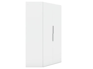 Manhattan Comfort Mulberry Contemporary - Modern Wardrobe/ Armoire/ Closet White 115GMC1