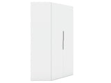 Manhattan Comfort Mulberry Contemporary - Modern Wardrobe/ Armoire/ Closet White 115GMC1