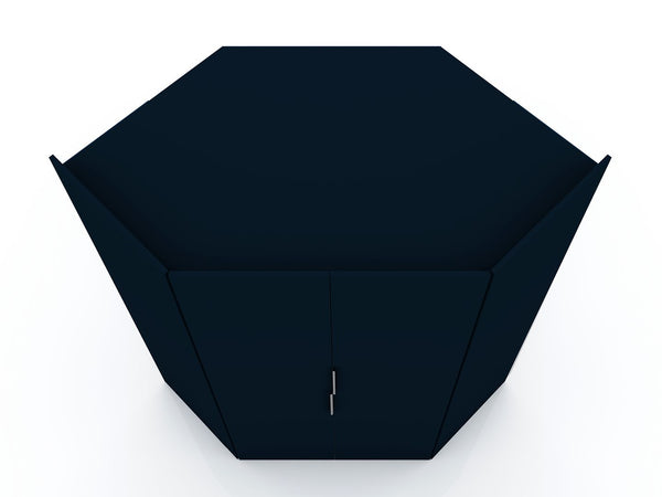 Manhattan Comfort Mulberry Contemporary - Modern Wardrobe/ Armoire/ Closet Tatiana Midnight Blue 115GMC4