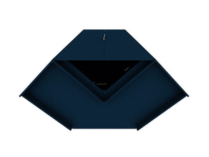 Manhattan Comfort Mulberry Contemporary - Modern Wardrobe/ Armoire/ Closet Tatiana Midnight Blue 115GMC4