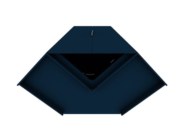 Manhattan Comfort Mulberry Contemporary - Modern Wardrobe/ Armoire/ Closet Tatiana Midnight Blue 115GMC4