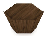 Manhattan Comfort Mulberry Contemporary - Modern Wardrobe/ Armoire/ Closet Brown 115GMC5