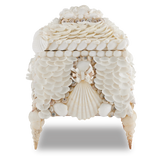 Boardwalk White Shell Jewelry Box