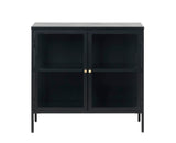 IDEAZ 1161UFABlack/ Gold 2-Section Sideboard Black & Golden 1161UFA