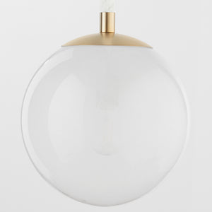 Rockport 1 Light Pendant Aged Brass 11620 Cyan Design