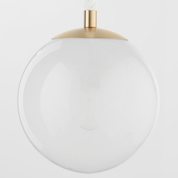 Rockport 1 Light Pendant Aged Brass 11620 Cyan Design