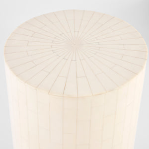 Monoco Side Table Faux Bone 11645 Cyan Design