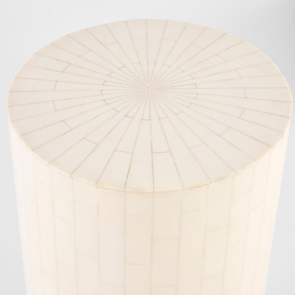 Monoco Side Table Faux Bone 11645 Cyan Design