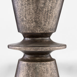 Clepsydra Act Table Textured Nickel 11667 Cyan Design