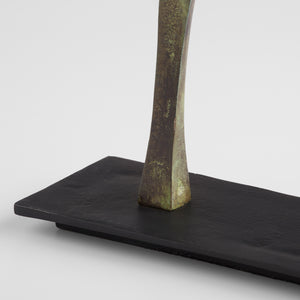 Etruscan Steed Sculpture Verdigris 11668 Cyan Design