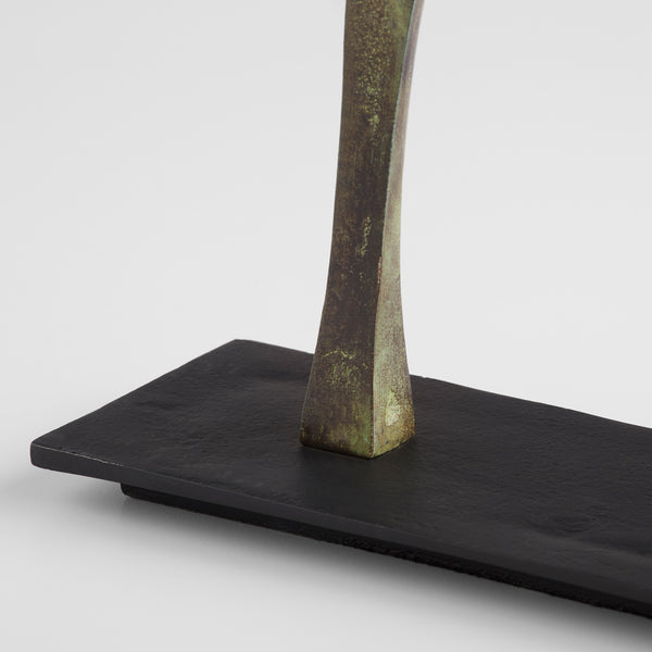 Etruscan Steed Sculpture Verdigris 11668 Cyan Design