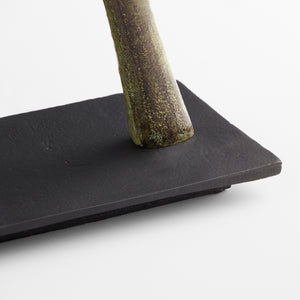 Etruscan Steed Sculpture Verdigris 11669 Cyan Design