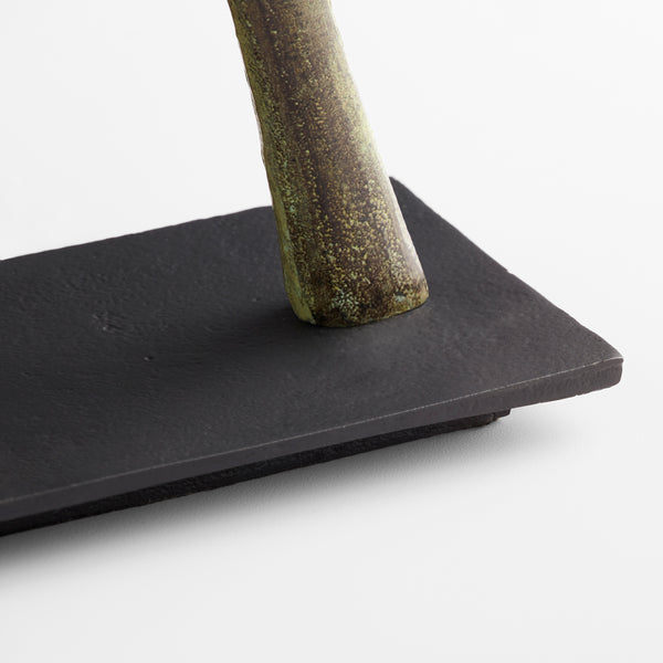 Etruscan Steed Sculpture Verdigris 11669 Cyan Design