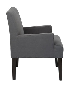 OSP Home Furnishings Main Street Guest Chair Charcoal