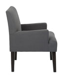 OSP Home Furnishings Main Street Guest Chair Charcoal